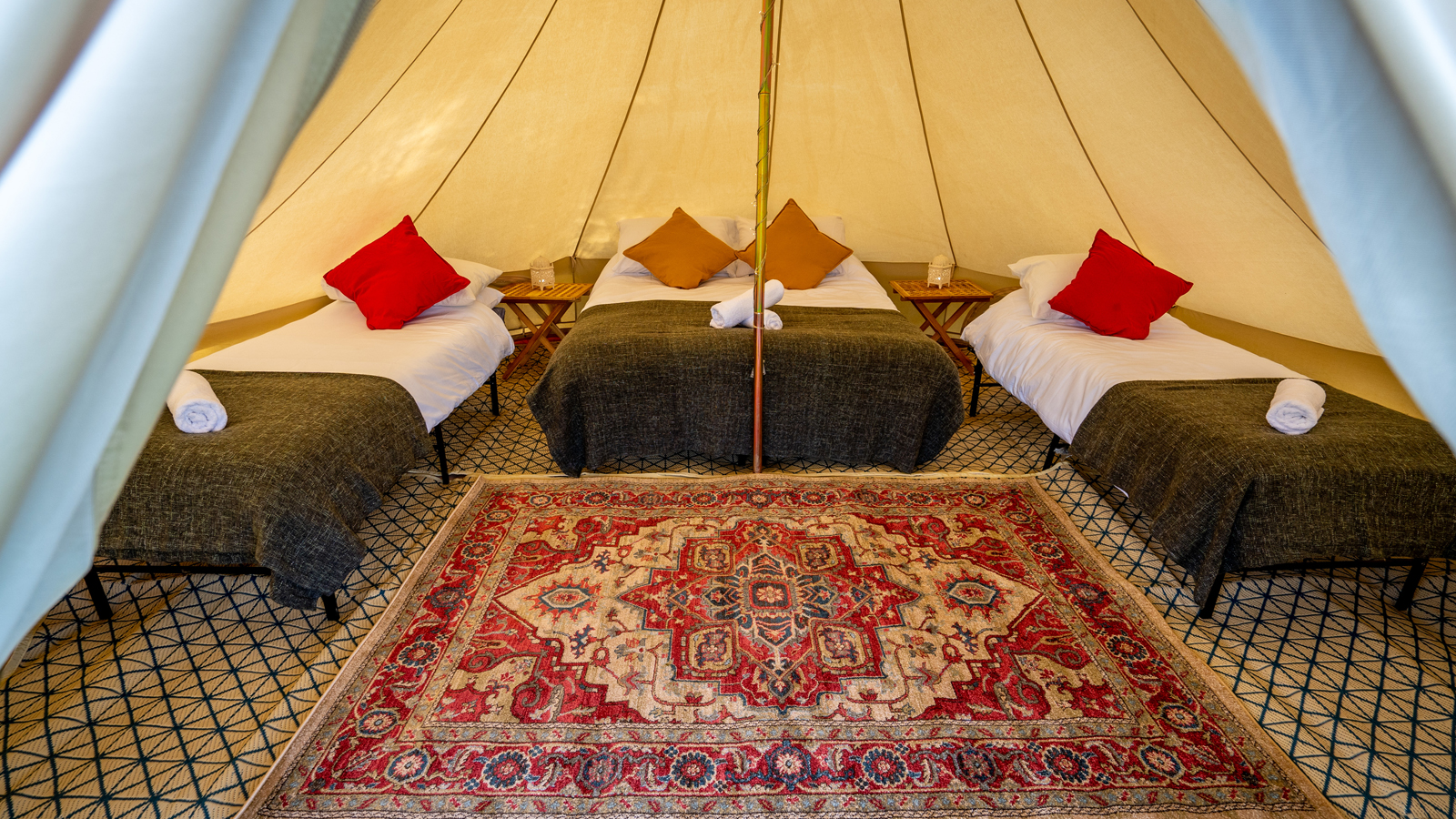 Accessible Camping Luxury Bell Tent Kendal Calling