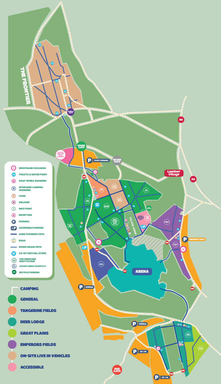 2026 Map! - Kendal Calling
