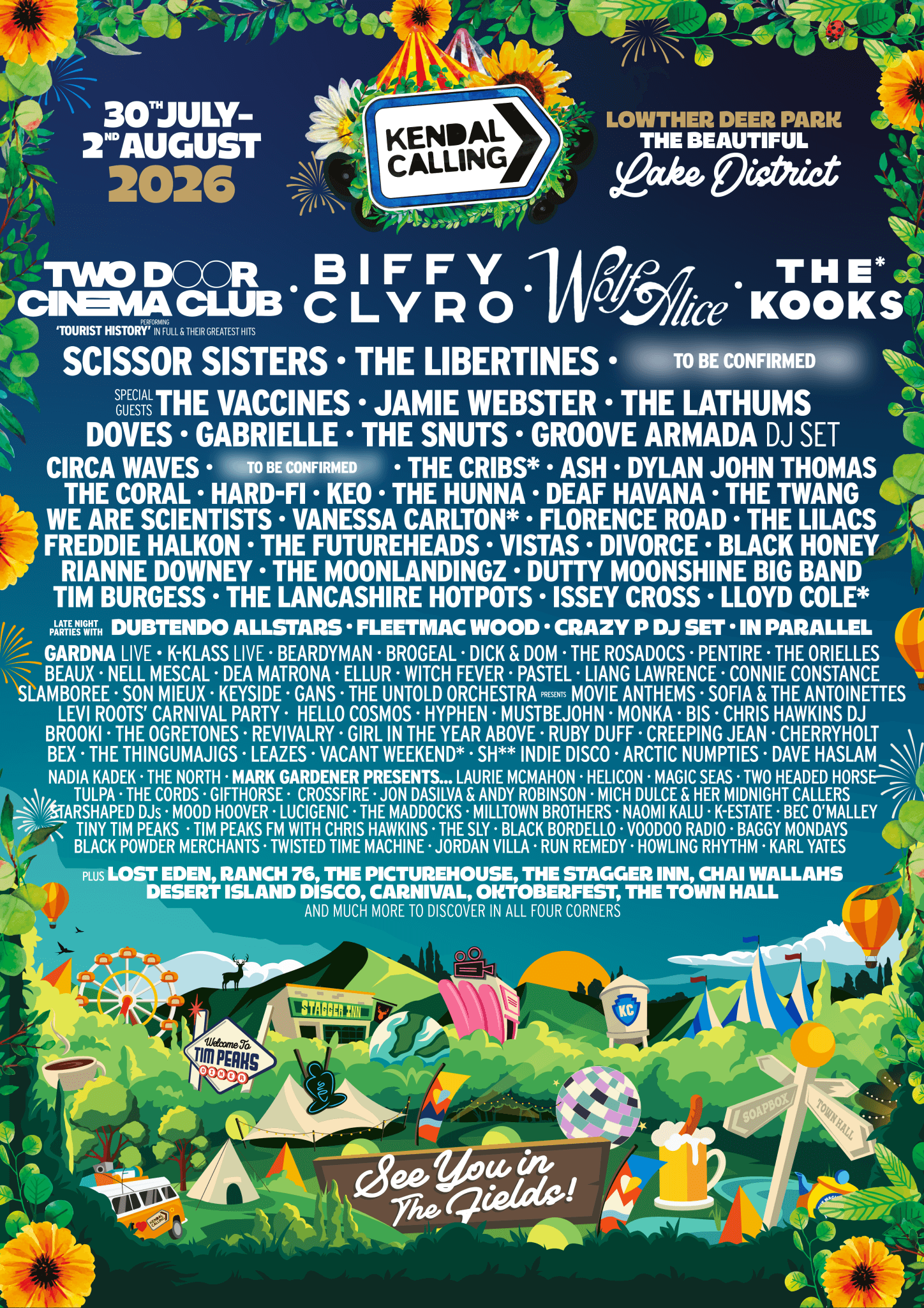 Line-up - Kendal Calling